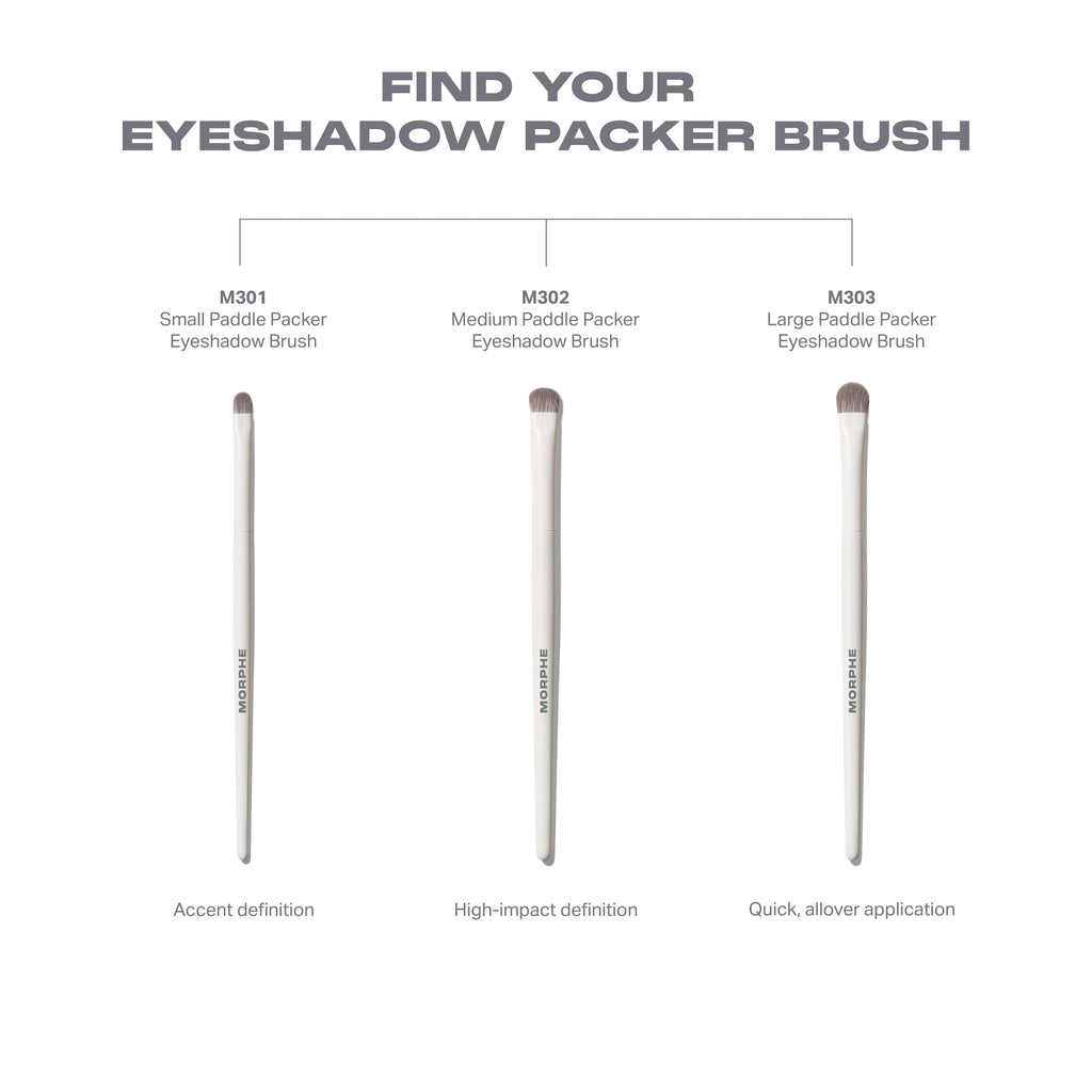 M301 Small Paddle Packer Eyeshadow Brush