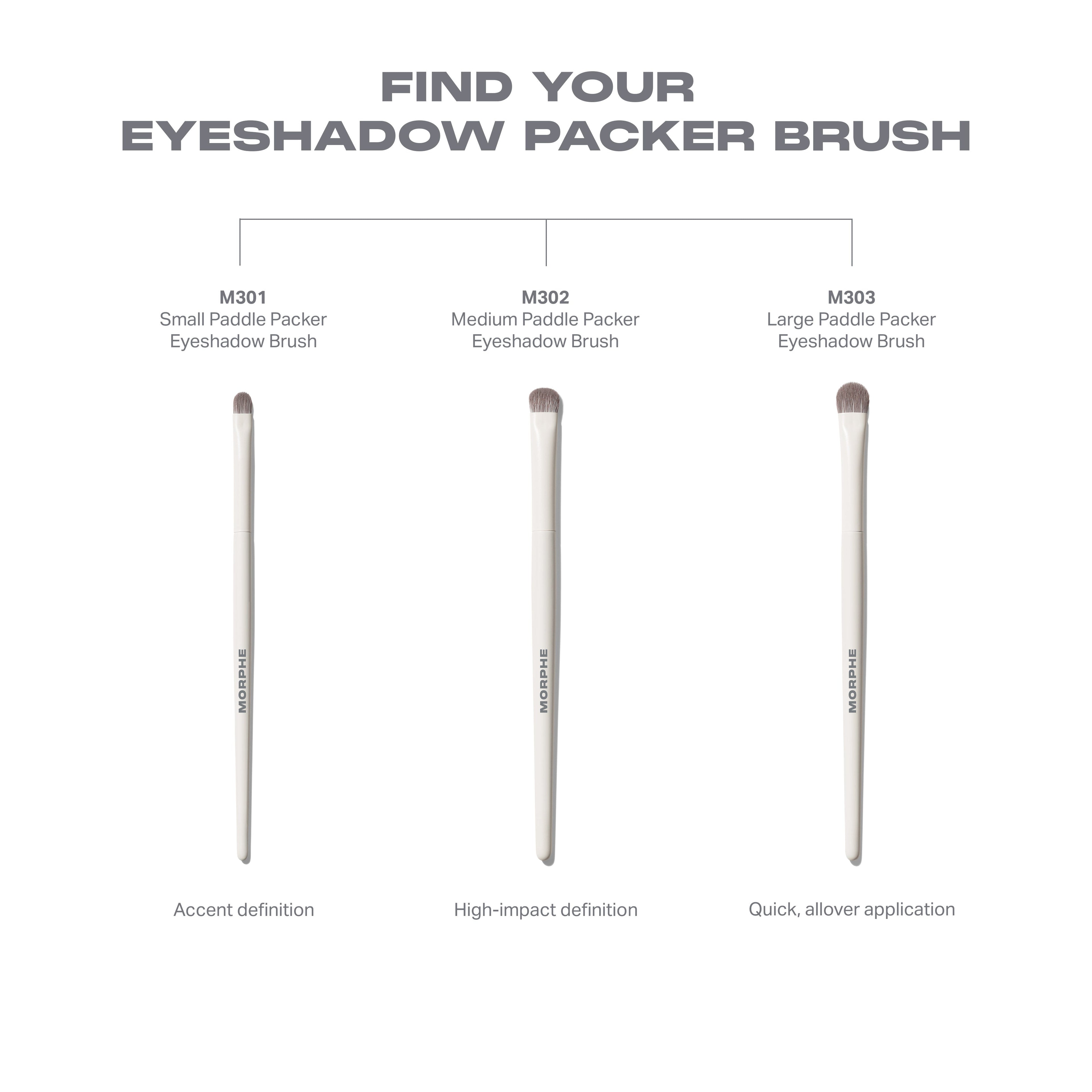 M303 Large Paddle Packer Eyeshadow Brush