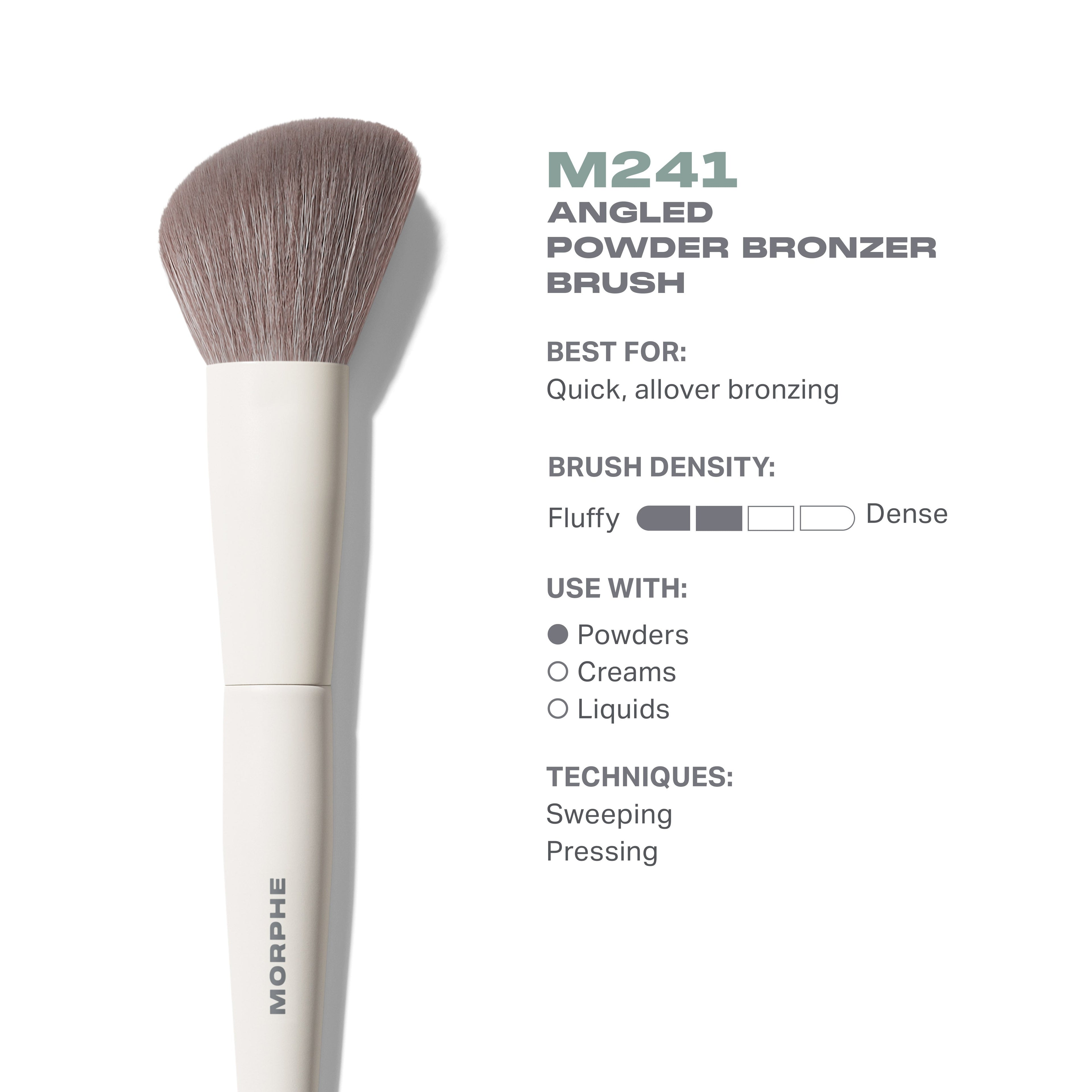 M241 Angled Powder Bronzer Brush