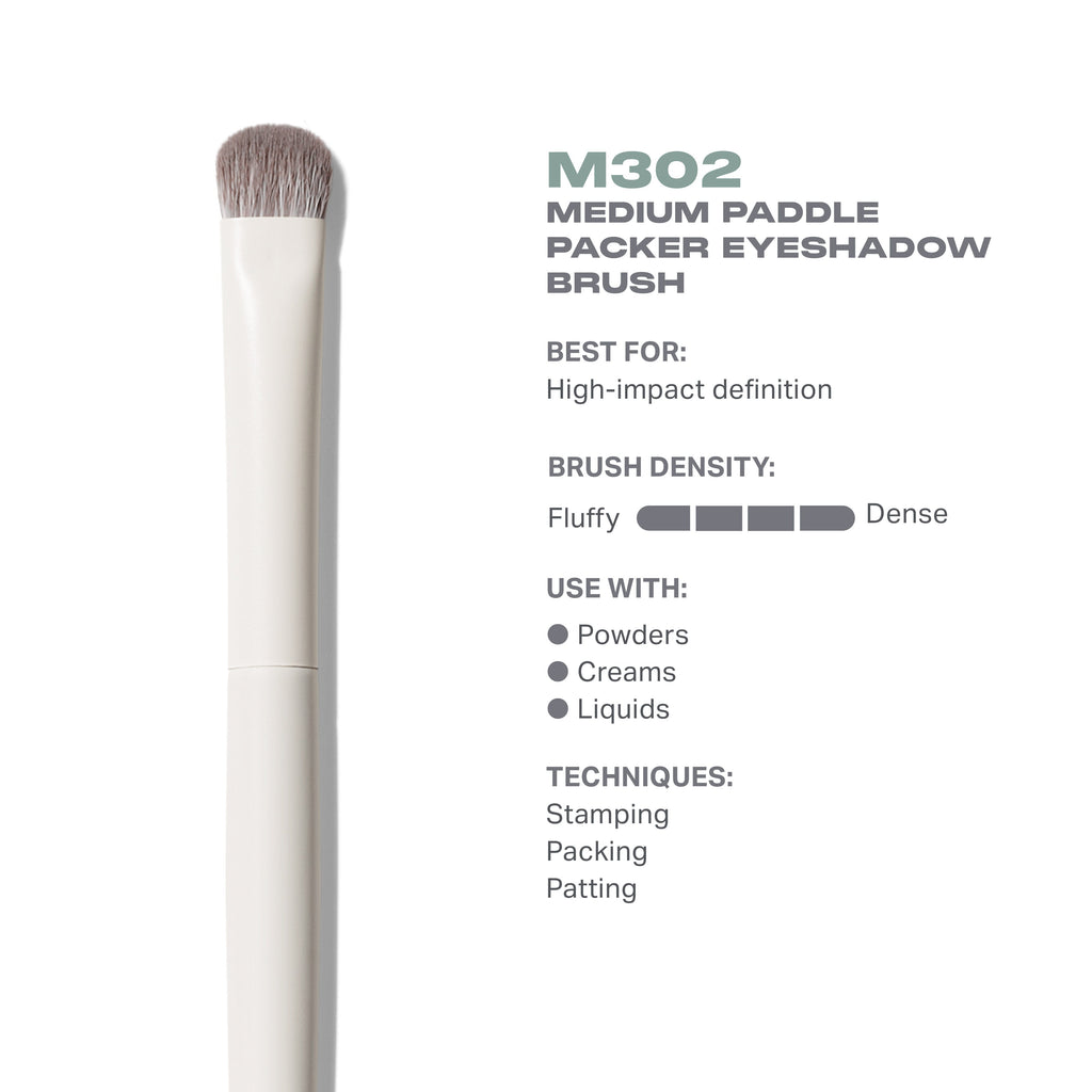 M302 Medium Paddle Packer Eyeshadow Brush