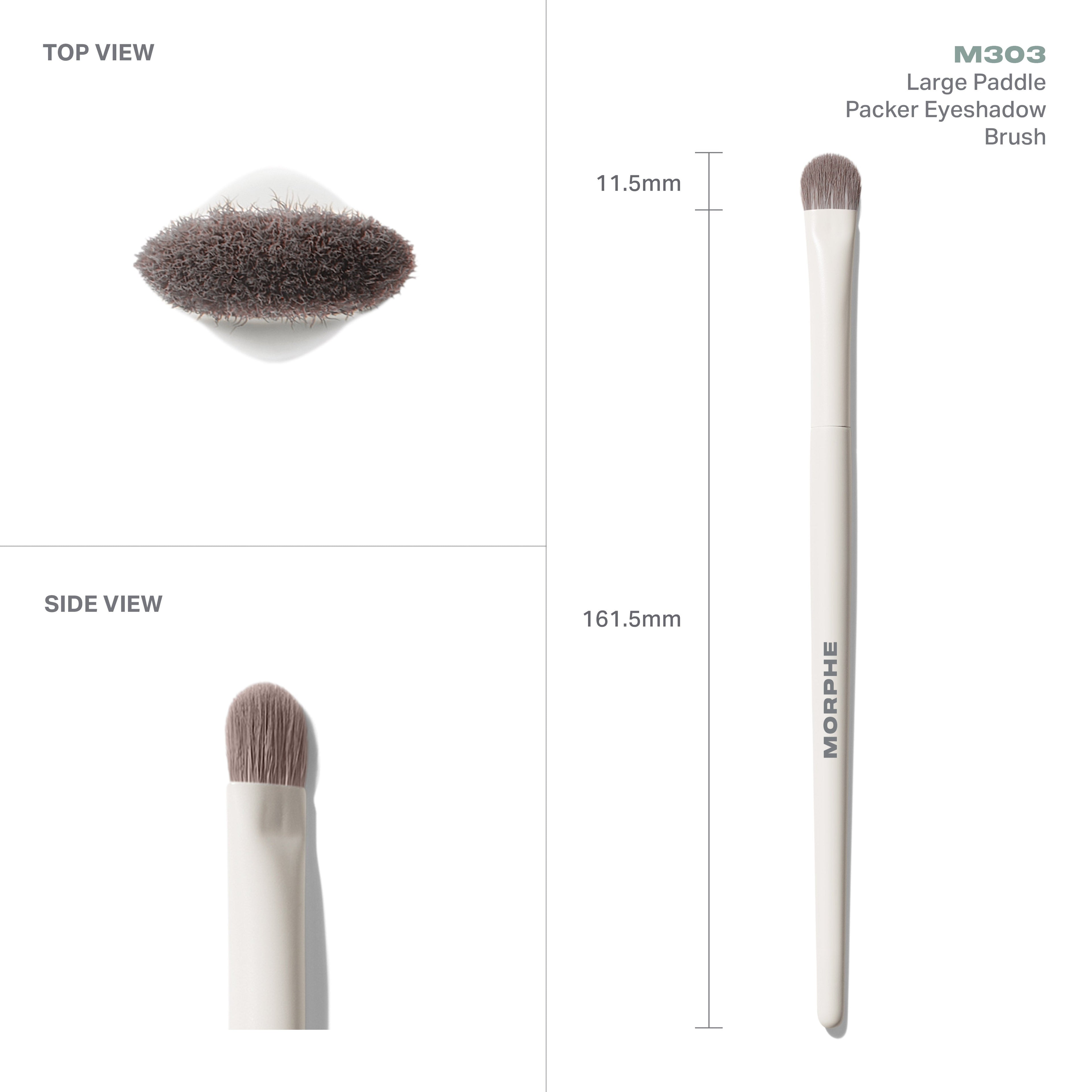 M303 Large Paddle Packer Eyeshadow Brush