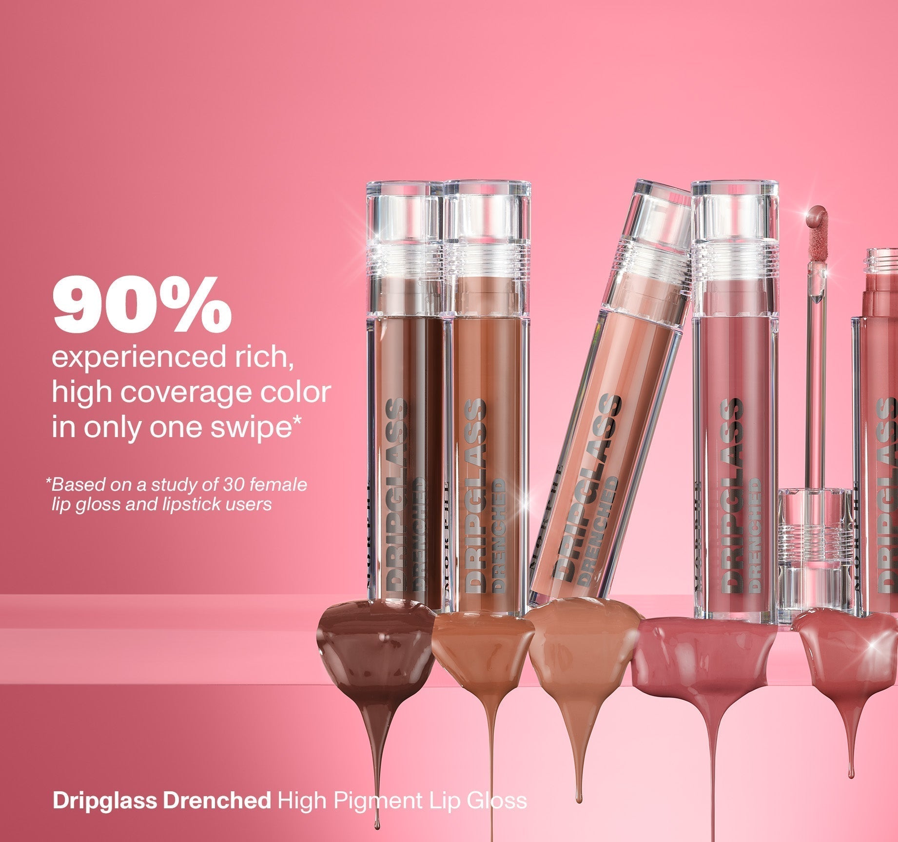 Dripglass Glazed High Shine Lip Gloss