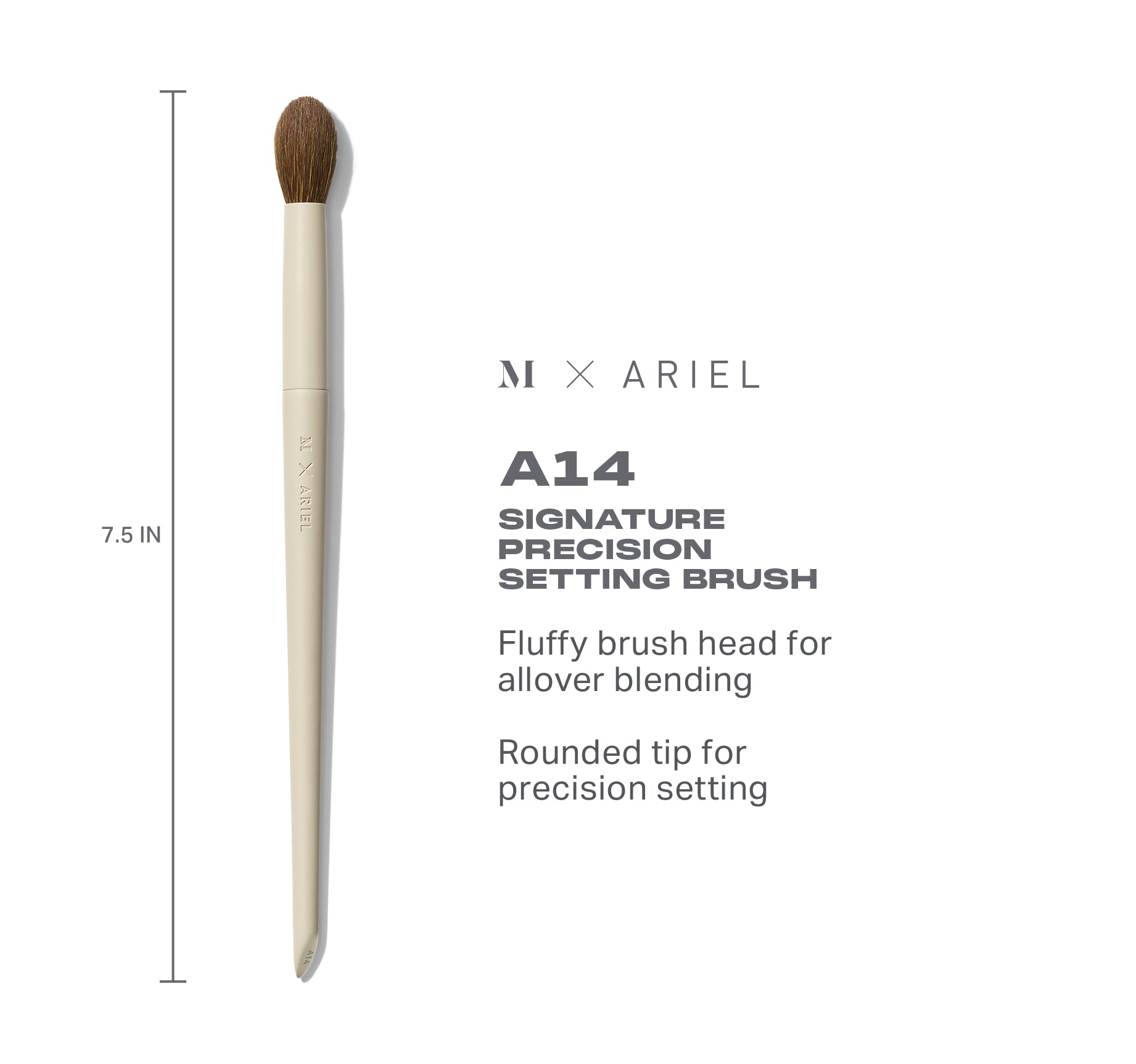Morphe X Ariel A14 Precision Setting Brush