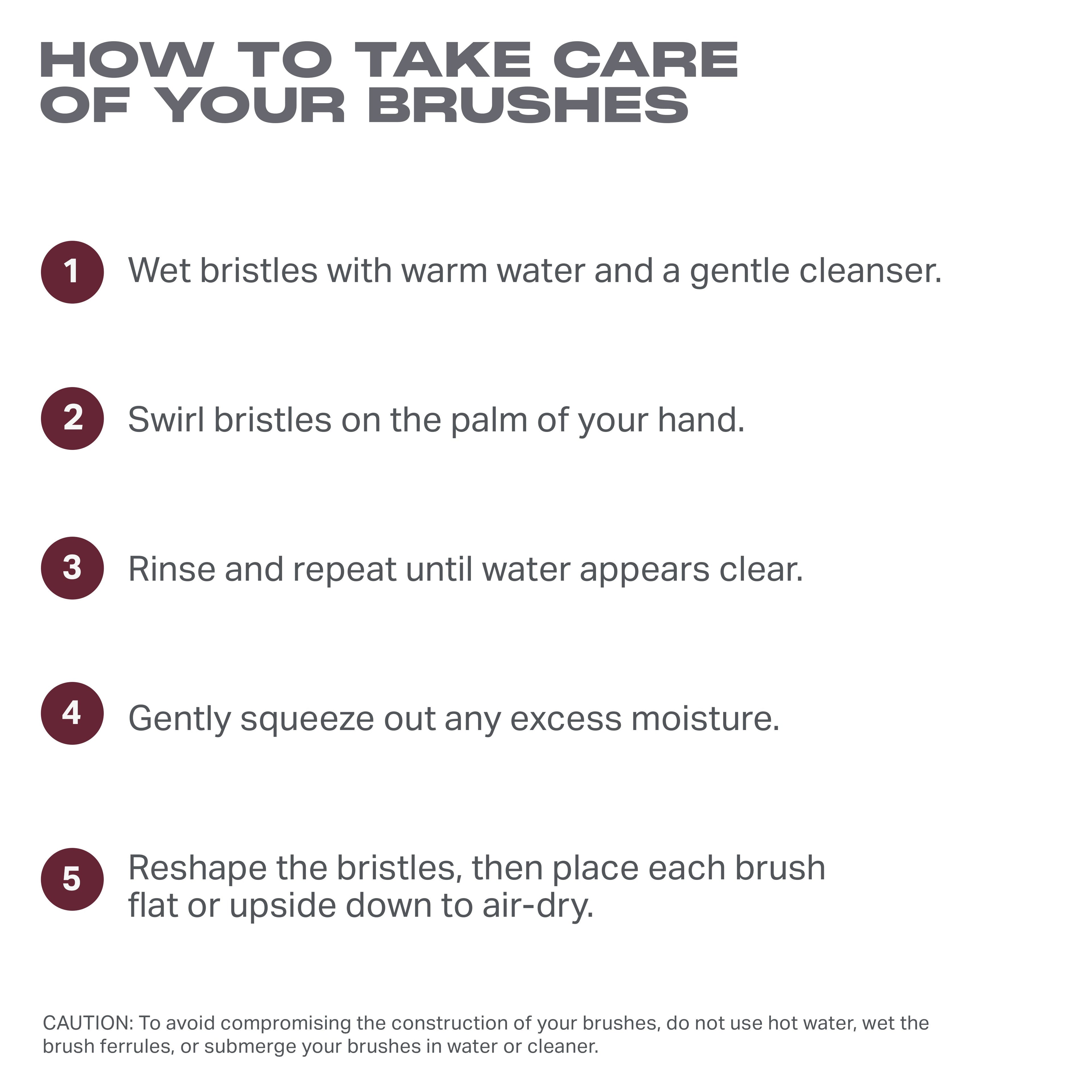 Rebellious 6-Piece Brush & Tool Set