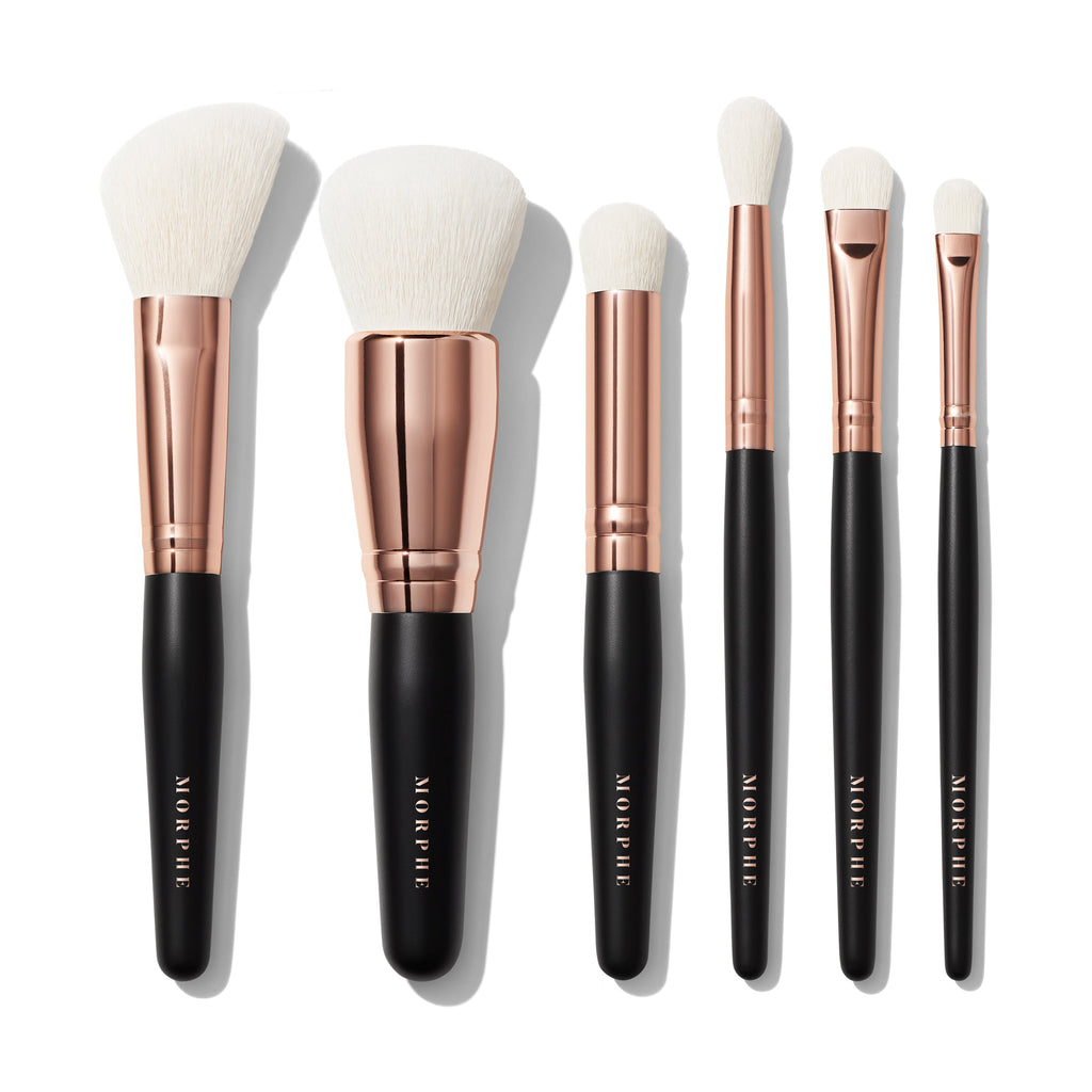 Rosé Away 6-Piece Face & Eye Travel Brush Set