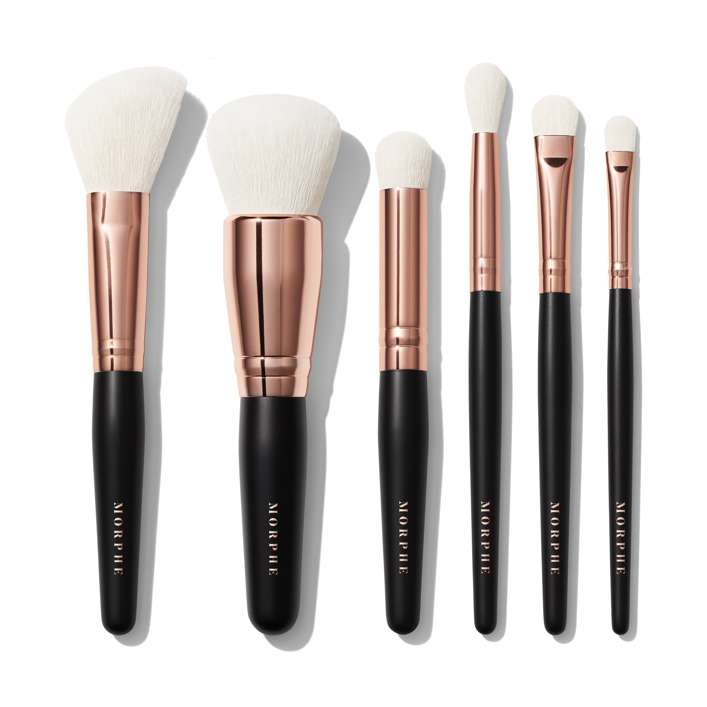 Rosé Away 6-Piece Face & Eye Travel Brush Set